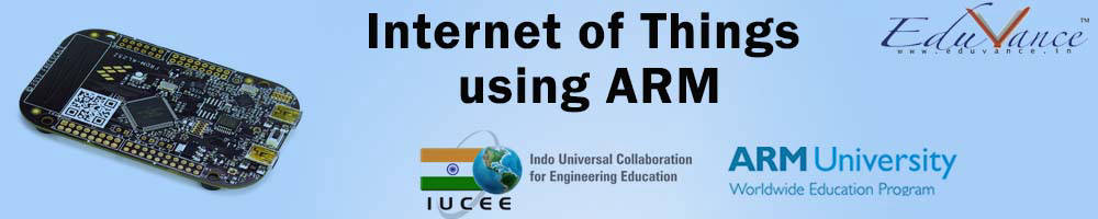 INTERNET OF THINGS USING ARM